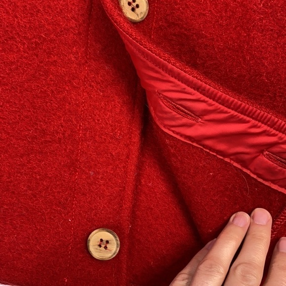 Custom Designs by Susan Shurke Ely, Minnesota Red Wool Vest XL - Picture 12 of 13